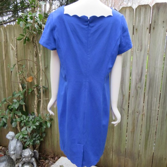 Talbots Blue Dress size 14 - Picture 7 of 7